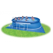 Bazén Tampa ovál 3,05 x 5,49 x 1,07 m s kartušovou filtrací